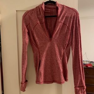 S Lululemon quarter zip sweater